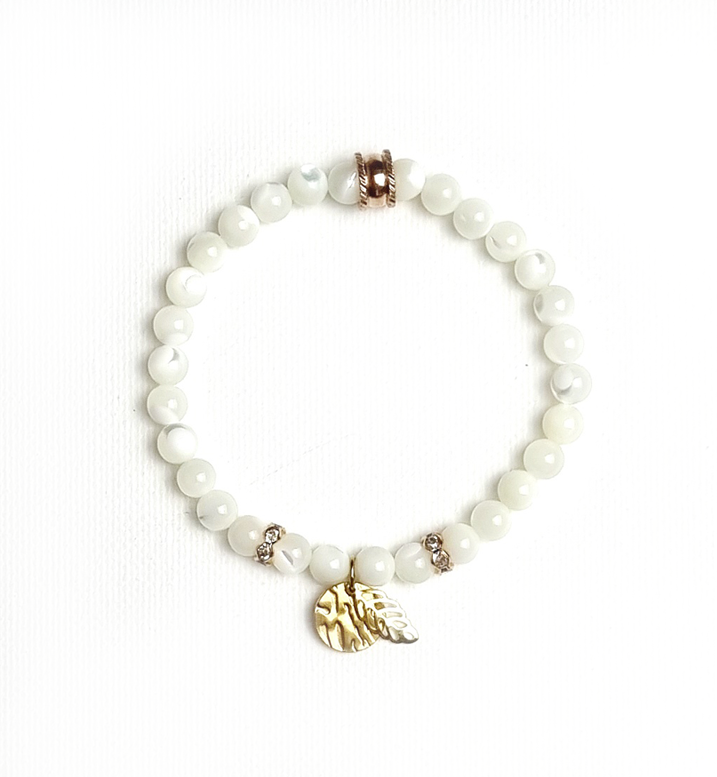 MAGic Armband “Mother of Pearls - gold I”
