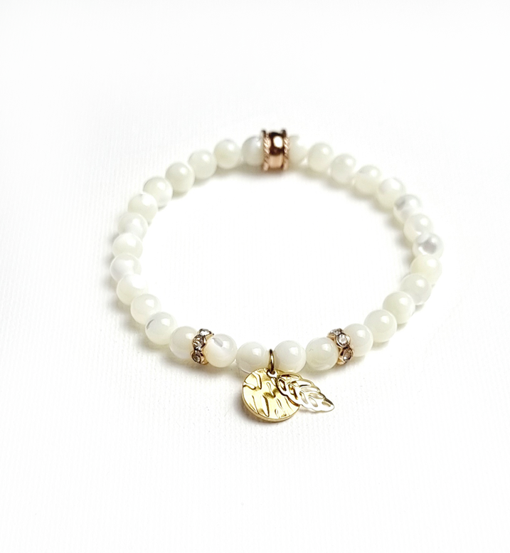 MAGic Armband “Mother of Pearls - gold I”