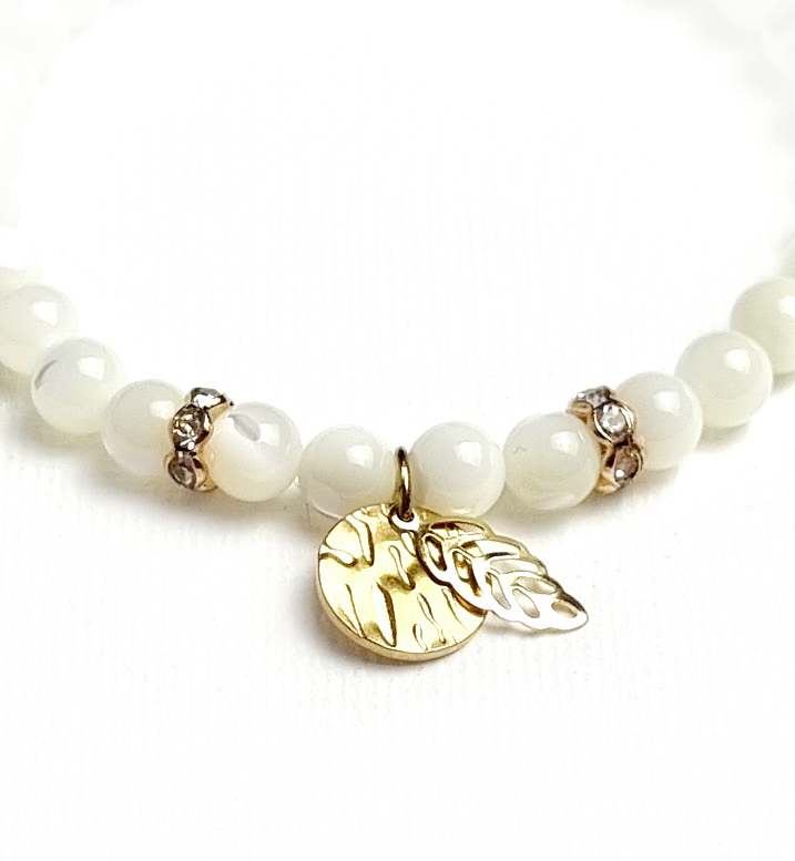 MAGic Armband “Mother of Pearls - gold I”