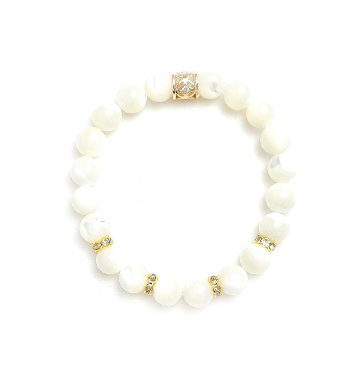 MAGic Armband “Mother of Pearls - gold II”