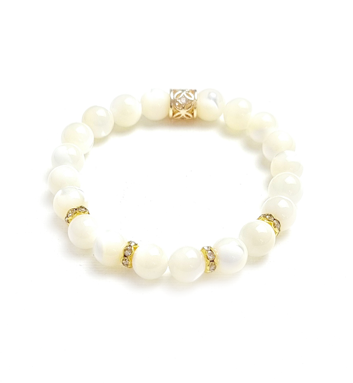 MAGic Armband “Mother of Pearls - gold II”