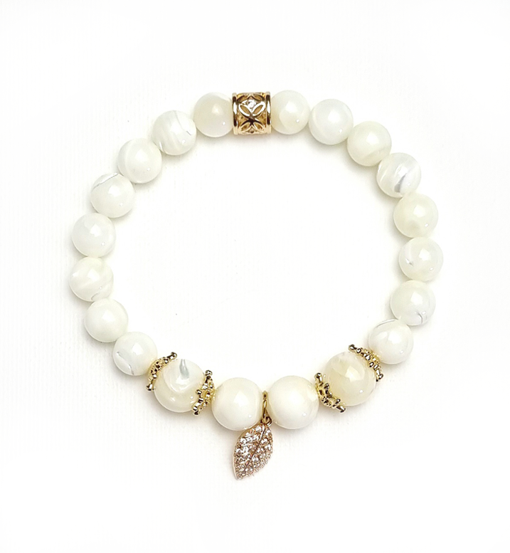 MAGic Armband “Mother of Pearls - gold V”