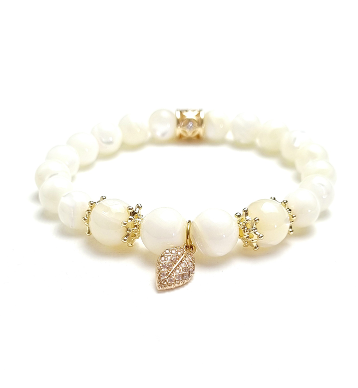 MAGic Armband “Mother of Pearls - gold V”