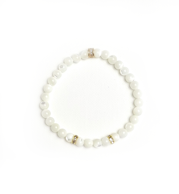 MAGic Armband “Mother of Pearls - gold III”