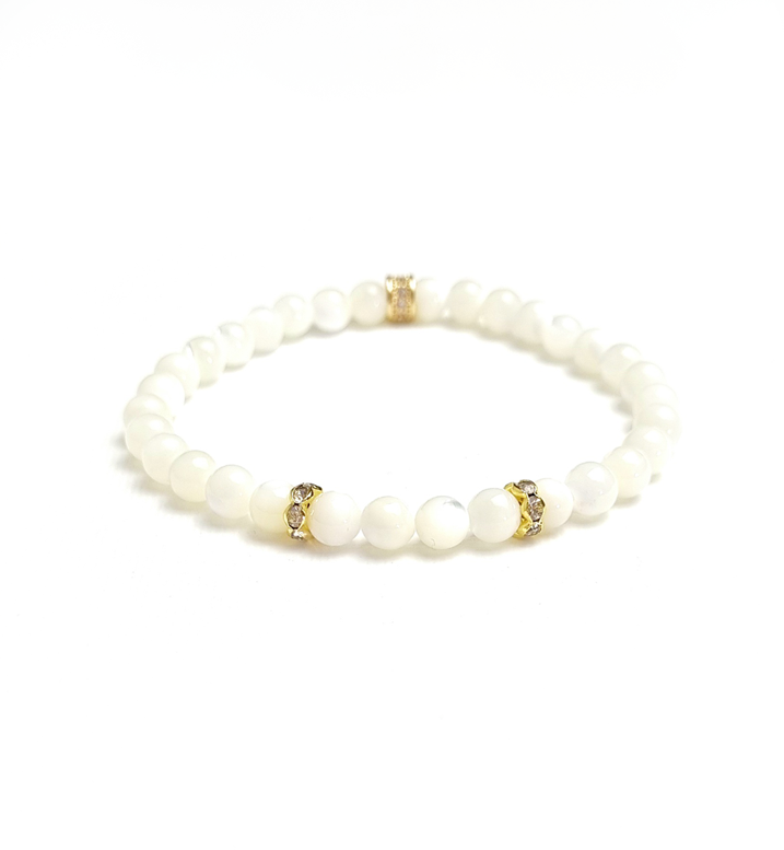 MAGic Armband “Mother of Pearls - gold III”