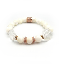 MAGic Armband “Mother of Pearls - roségoled VI” - 1