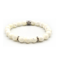 MAGic Armband “Mother of Pearls - silver II” - 1