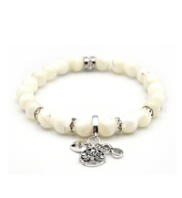 MAGic Armband “Mother of Pearls - silver IV” - 2
