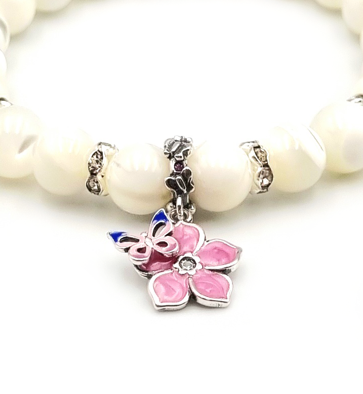 MAGic Armband “Mother of Pearls - silver IV”