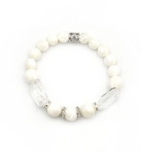 MAGic Armband “Mother of Pearls - silver VI” - 2
