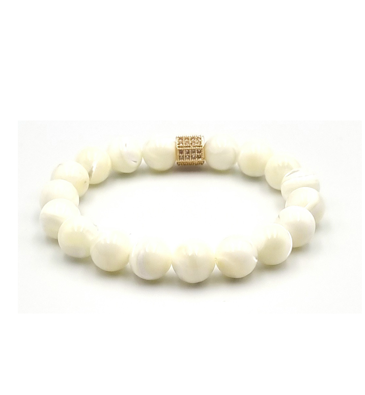 MAGic Armband "Mr. & Mrs. Iridescent Gold Bond”